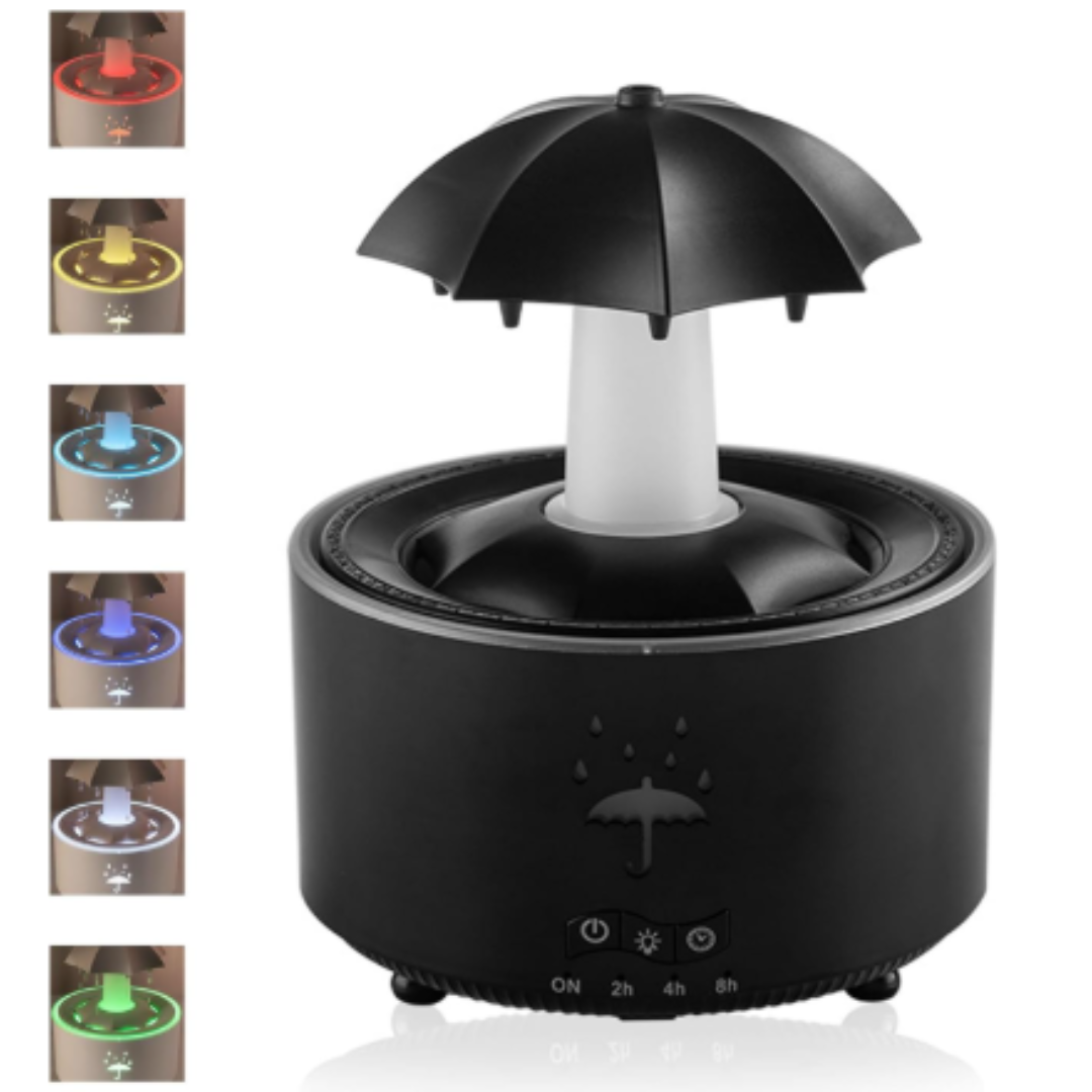 Humidificador de sonido de lluvia